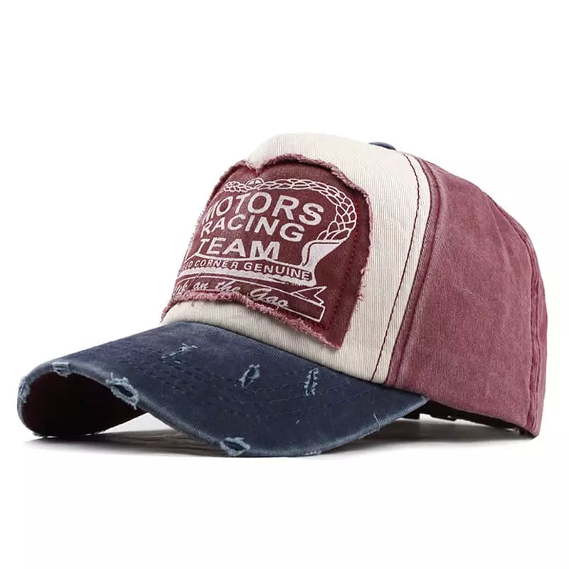 Motors Racing Team Men's Vintage-Style Baseball Cap – view 1