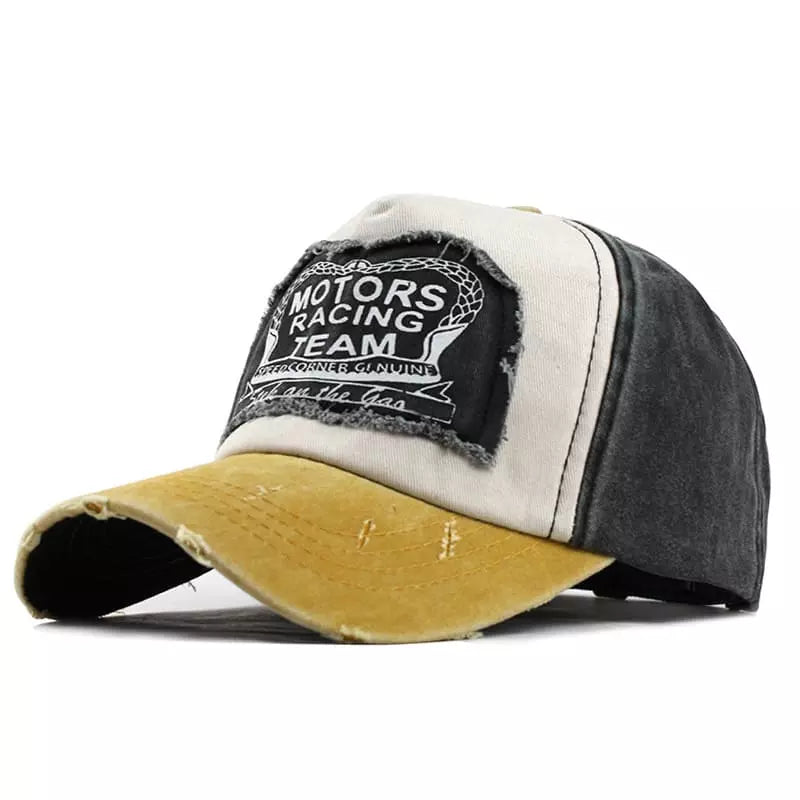 Motors Racing Team Men's Vintage-Style Baseball Cap – view 8