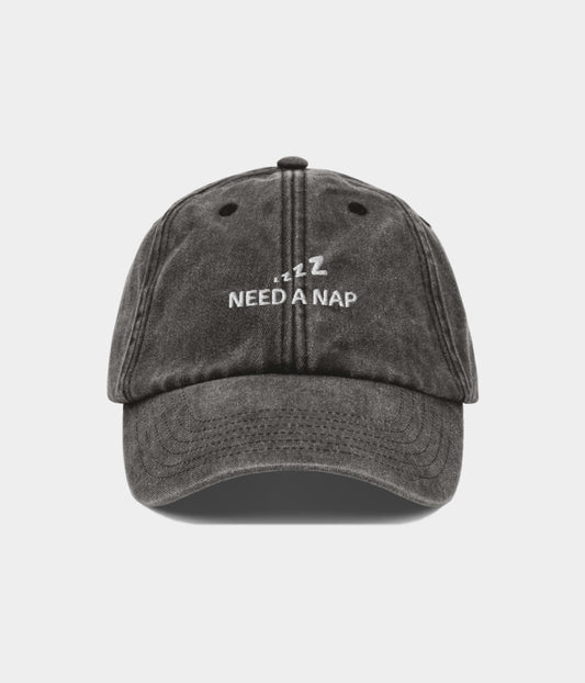 Need a Nap Men's Washed Cotton Baseball Cap – view 1
