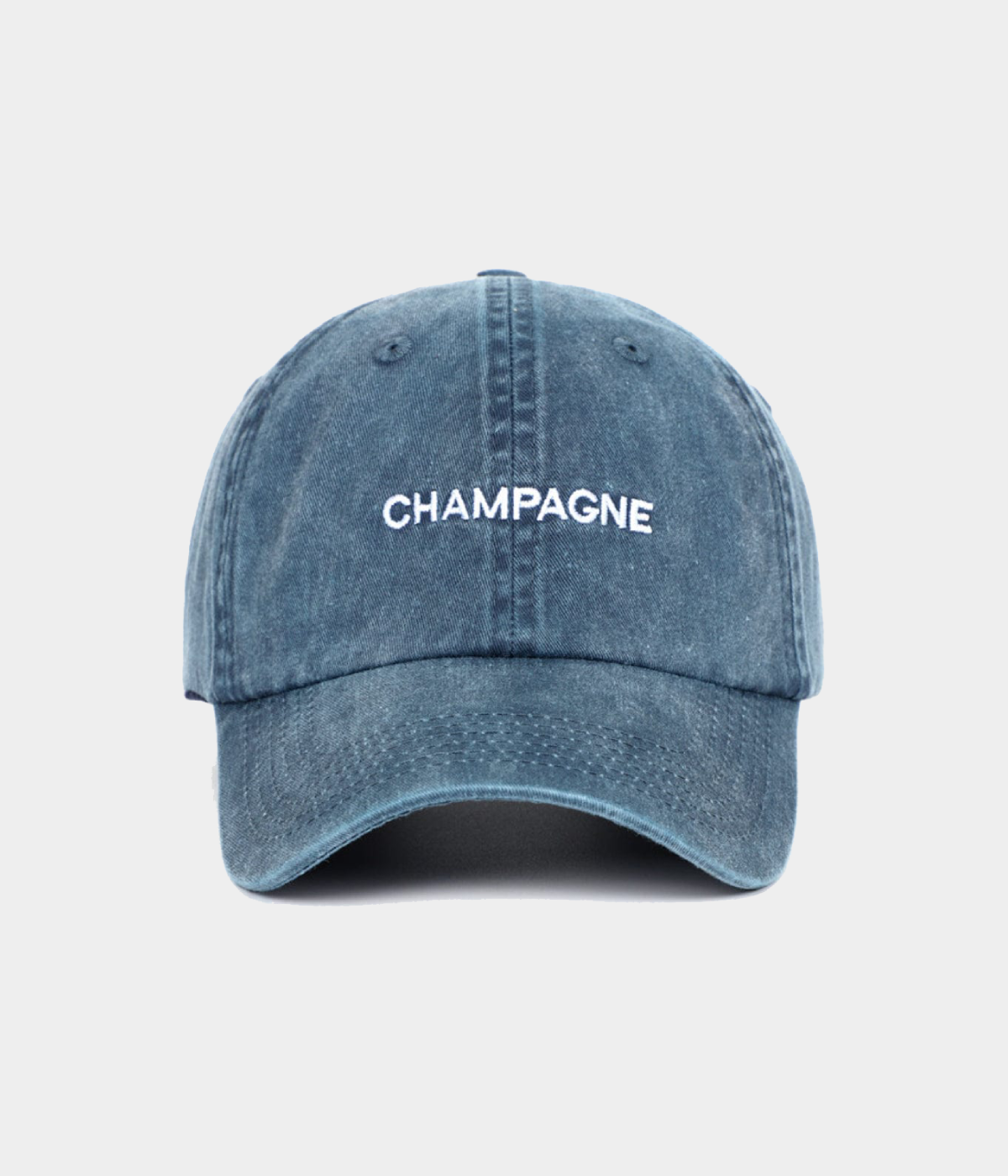 Champagne Men's Embroidered Washed Cotton Baseball Cap – view 1
