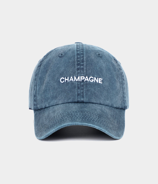 Champagne Men's Embroidered Washed Cotton Baseball Cap – view 1