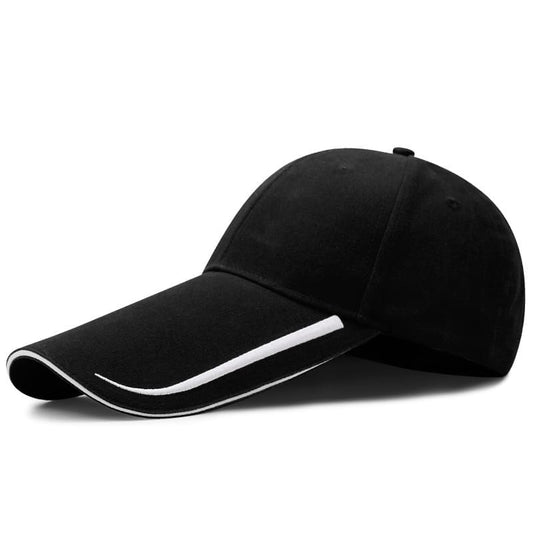 Men's 14 cm Long Visor Cotton Baseball Cap – view 1