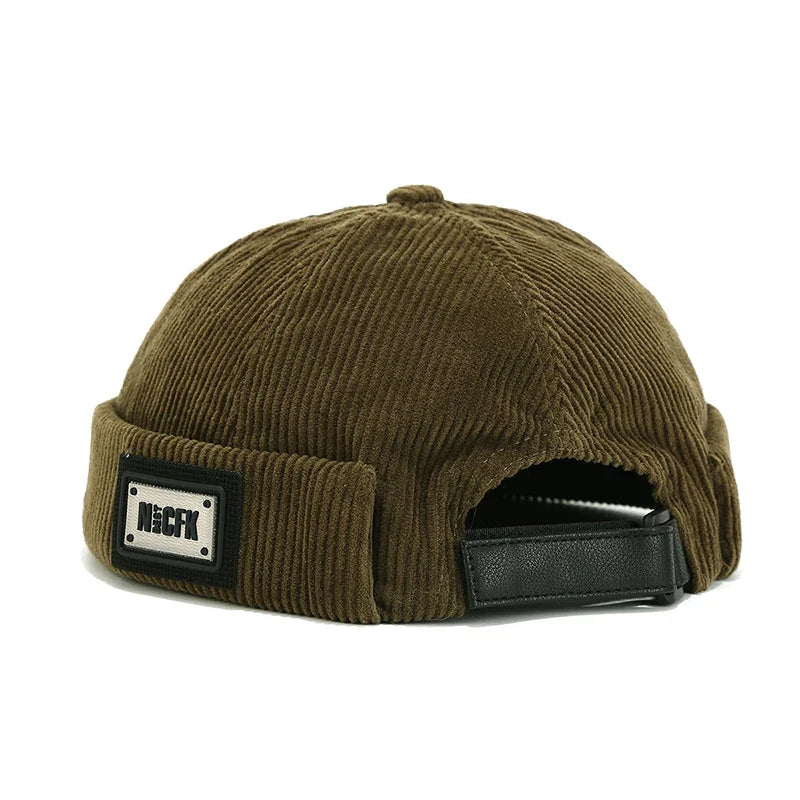 Men's Corduroy Cotton Docker Cap – view 5