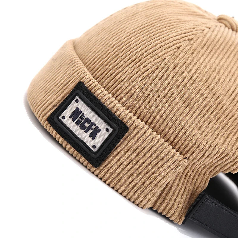Men's Corduroy Cotton Docker Cap – view 8