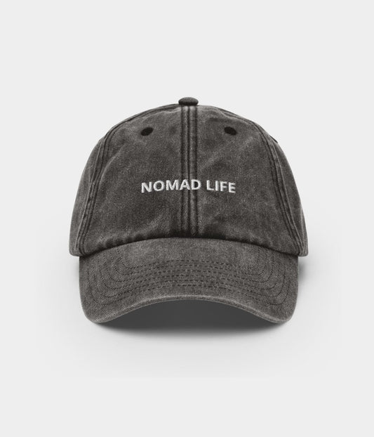 Nomad Life Men's Embroidered Washed Cotton Baseball Cap – view 1