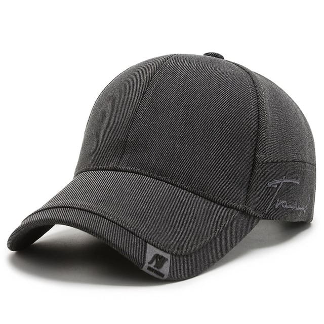 Men's Essential Plain Baseball Cap – view 3