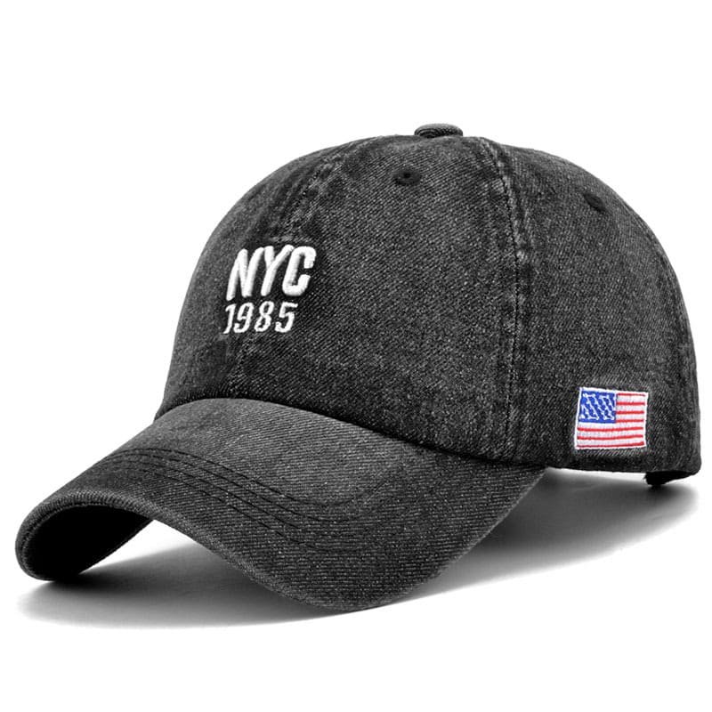 NYC 1985 Men's Denim Baseball Cap – view 3