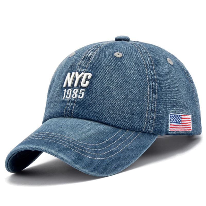 NYC 1985 Men's Denim Baseball Cap – view 4