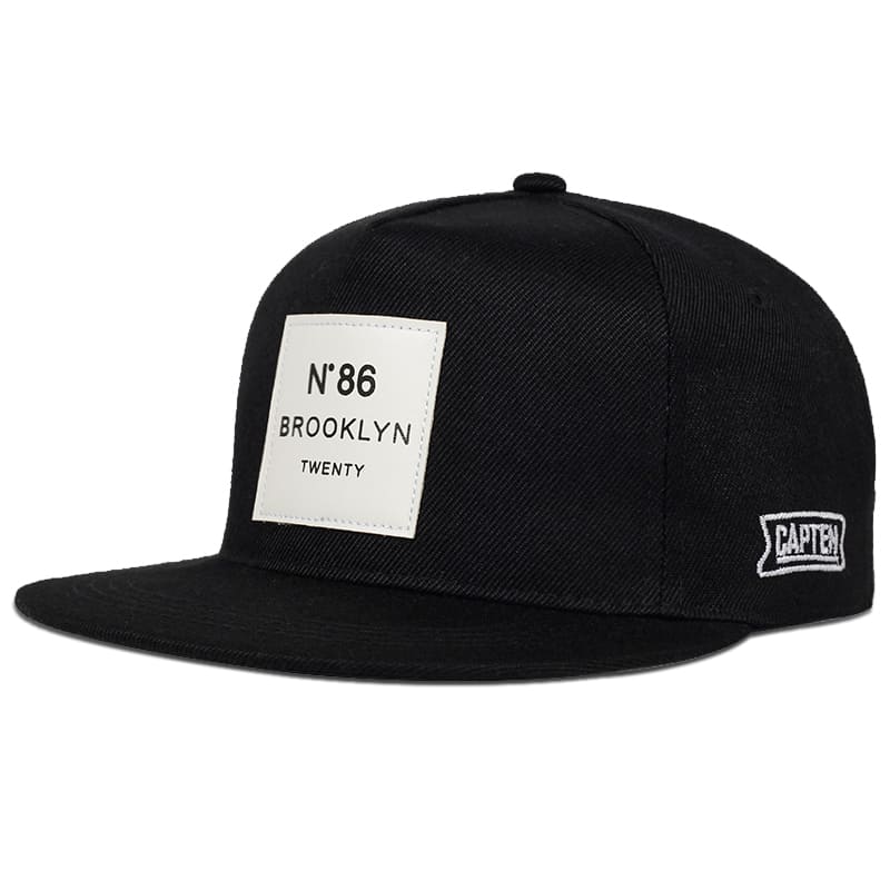 Nº86 Brooklyn Men's Cotton Snapback Baseball Cap – view 1