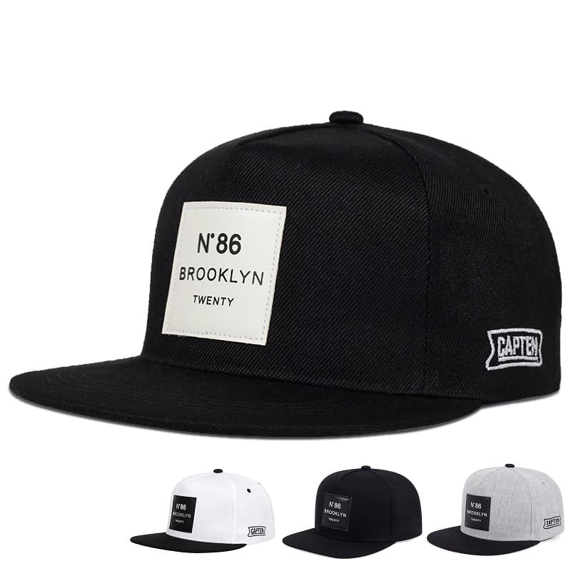 Nº86 Brooklyn Men's Cotton Snapback Baseball Cap – view 2