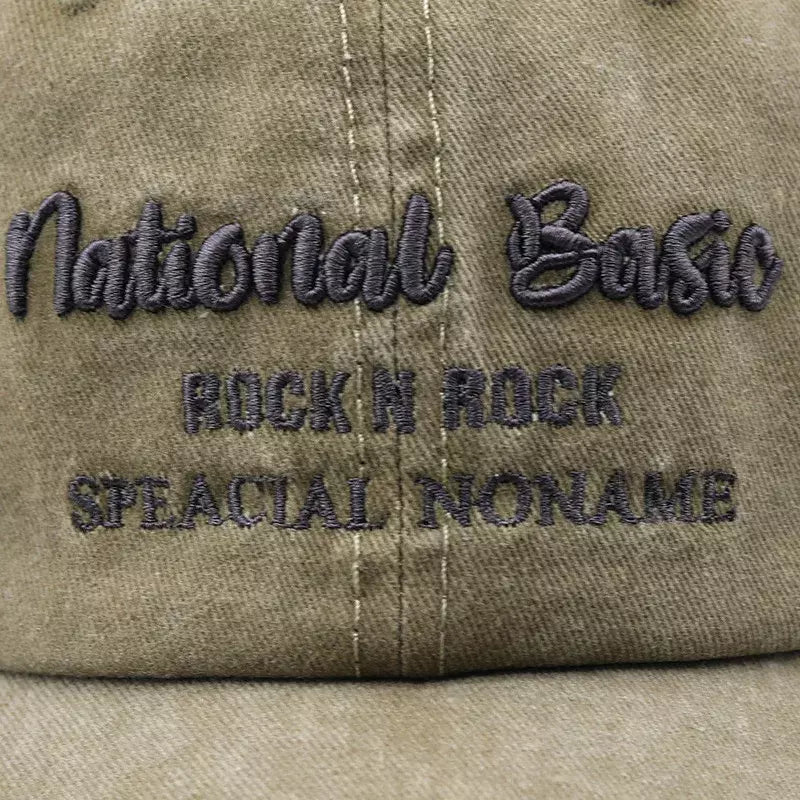 National Men's Basic Cotton Baseball Cap – view 8