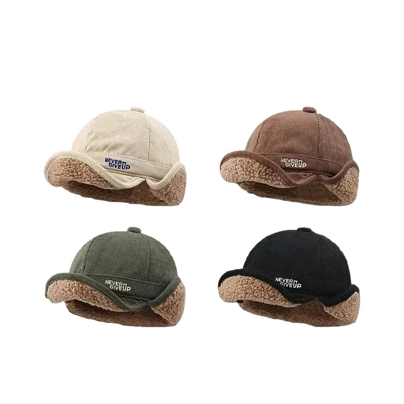 Never Give Up Men's Lined Corduroy Baseball Cap – view 6