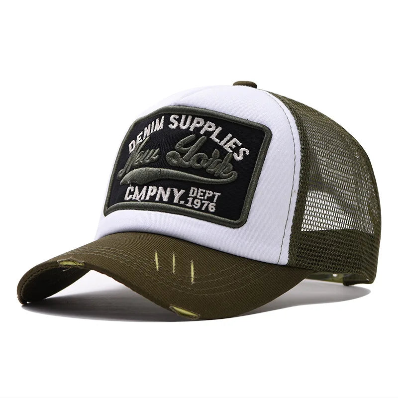 New York Denim Supplies Men's Trucker Baseball Cap – view 1