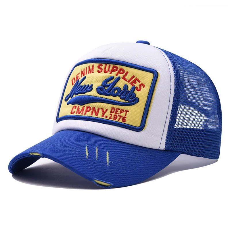 New York Denim Supplies Men's Trucker Baseball Cap – view 5