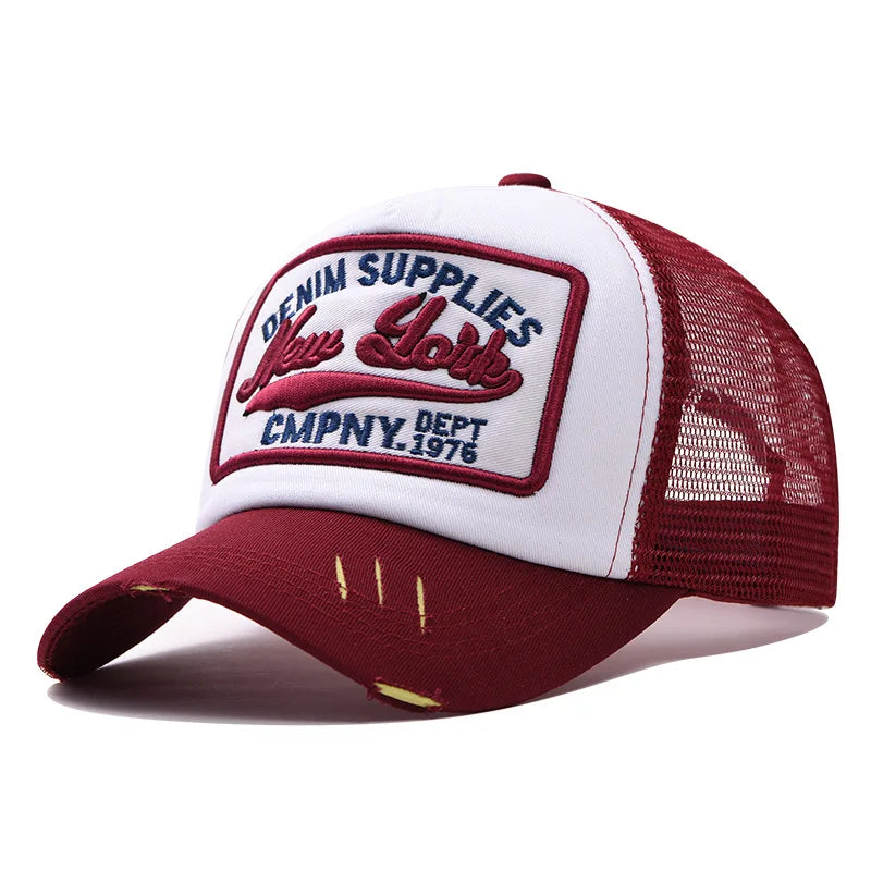 New York Denim Supplies Men's Trucker Baseball Cap – view 6