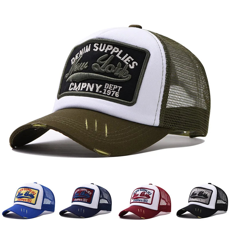 New York Denim Supplies Men's Trucker Baseball Cap – view 2