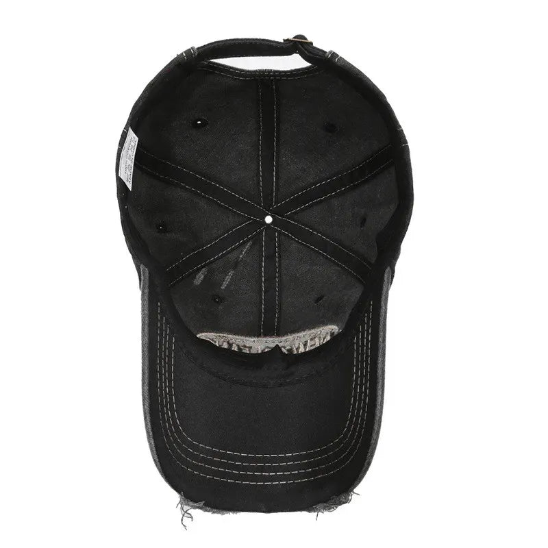 New Orleans Men's Vintage Ripped Baseball Cap – view 12