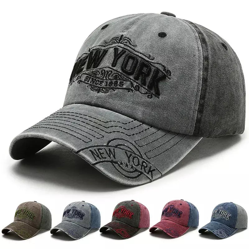 Men's Vintage Denim Baseball Cap – view 2