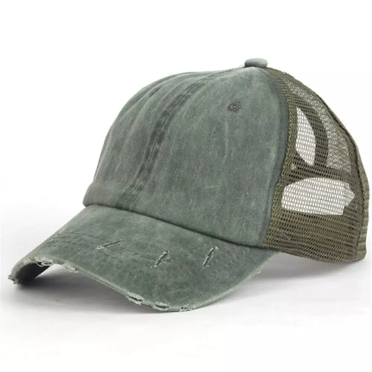Northampton Men's Washed Cotton Trucker Baseball Cap – view 1