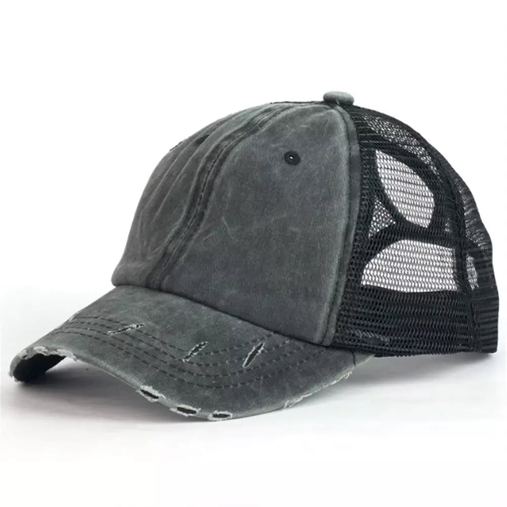 Northampton Men's Washed Cotton Trucker Baseball Cap – view 4