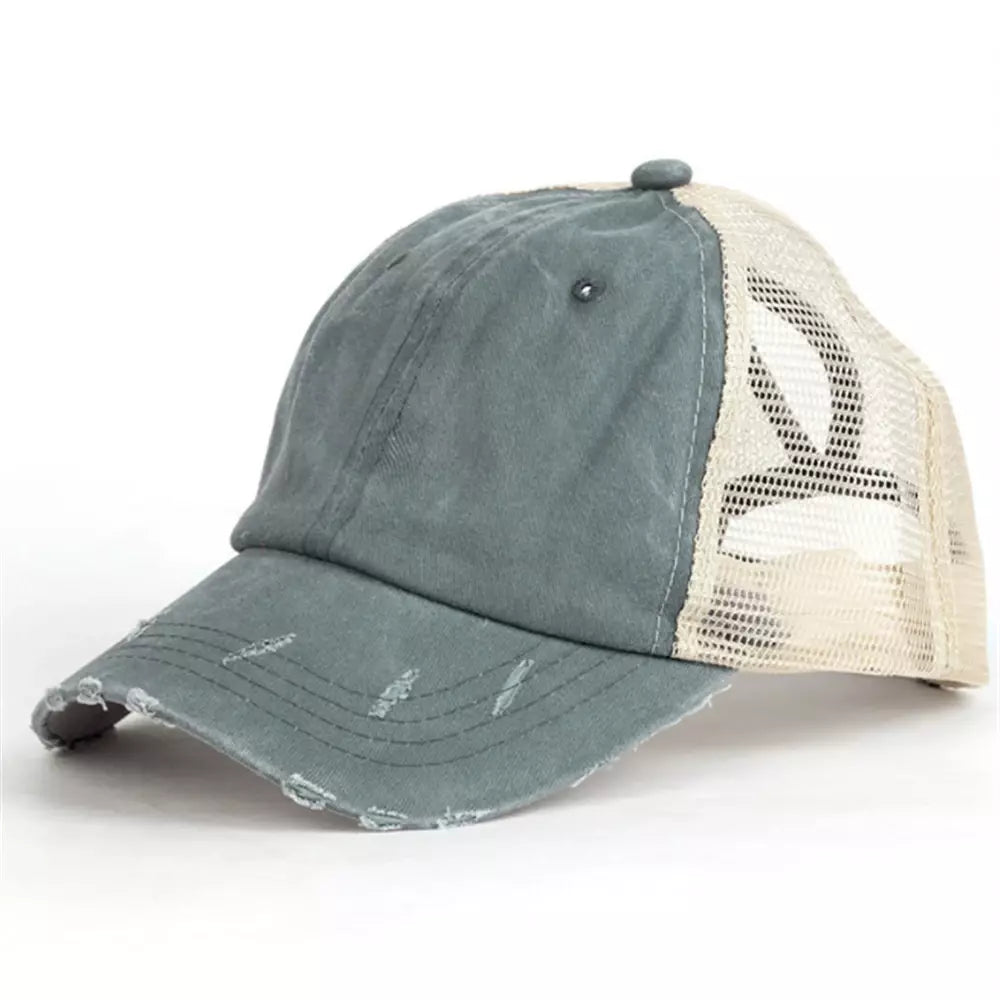 Northampton Men's Washed Cotton Trucker Baseball Cap – view 6