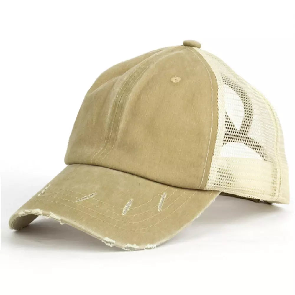 Northampton Men's Washed Cotton Trucker Baseball Cap – view 7