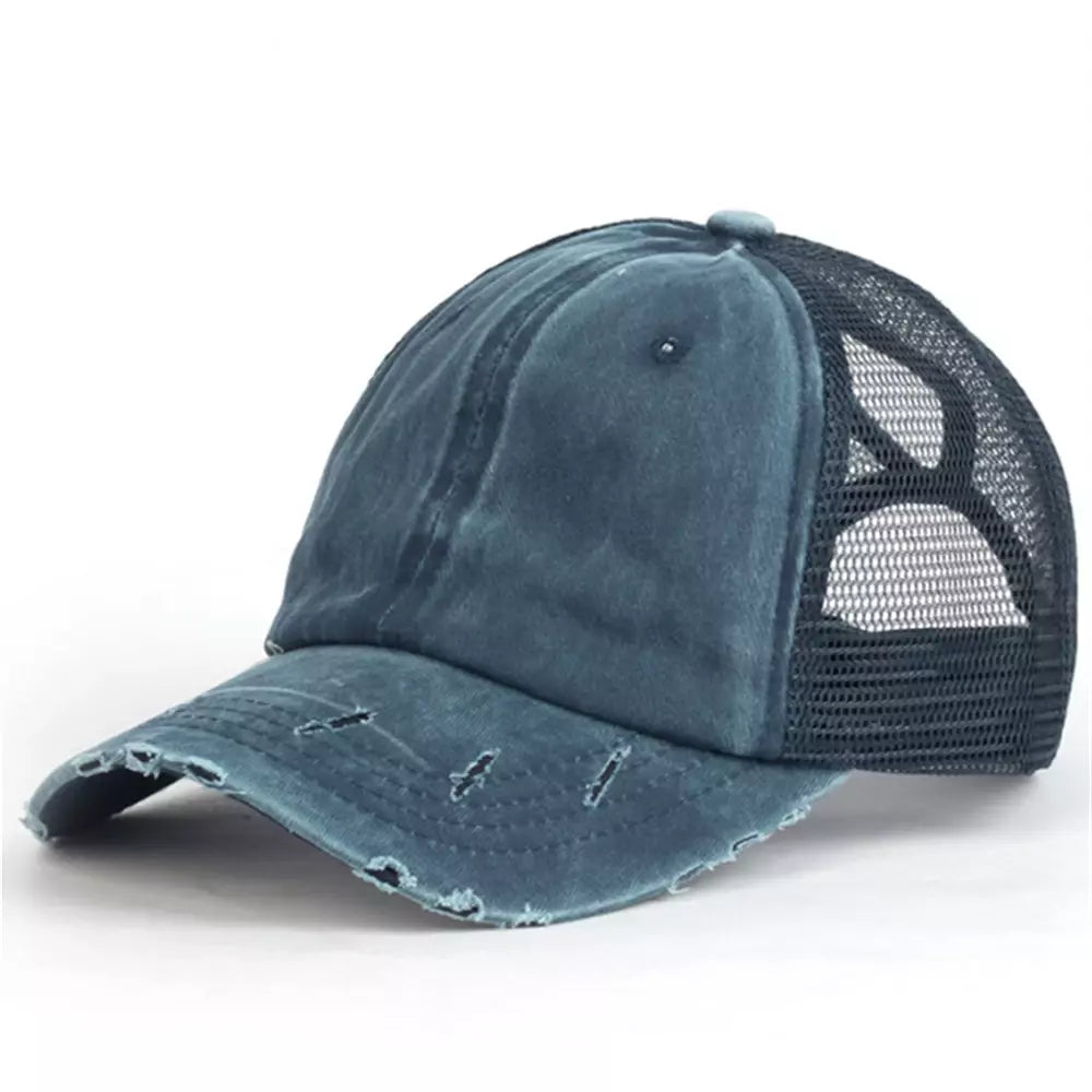 Northampton Men's Washed Cotton Trucker Baseball Cap – view 8