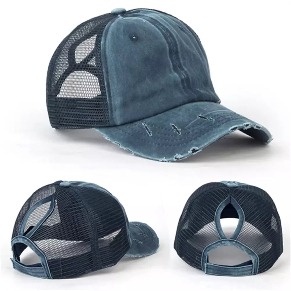 Northampton Men's Washed Cotton Trucker Baseball Cap – view 9