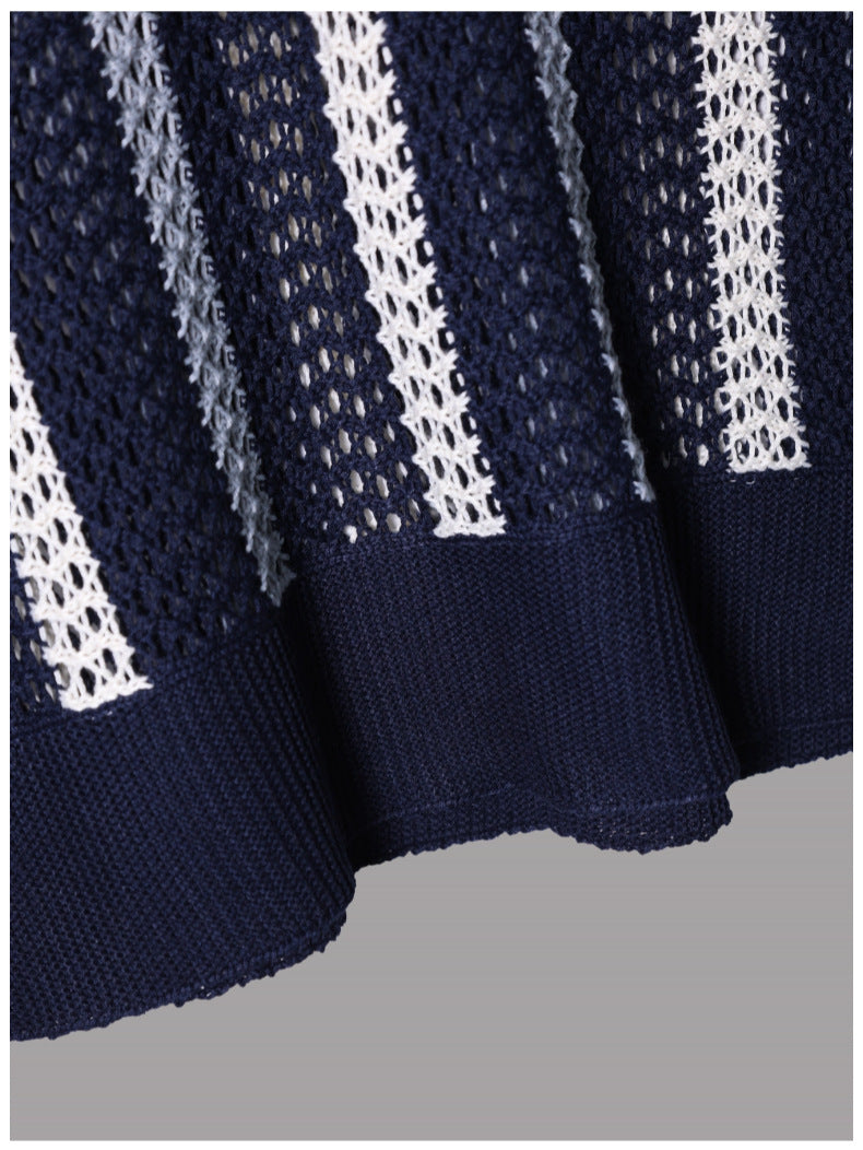 Men's Knitted Short Sleeve Shirt – view 16