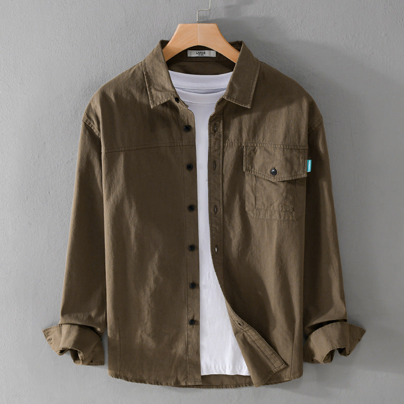 Riserva Men's Cotton Long Sleeve Shirt – view 2