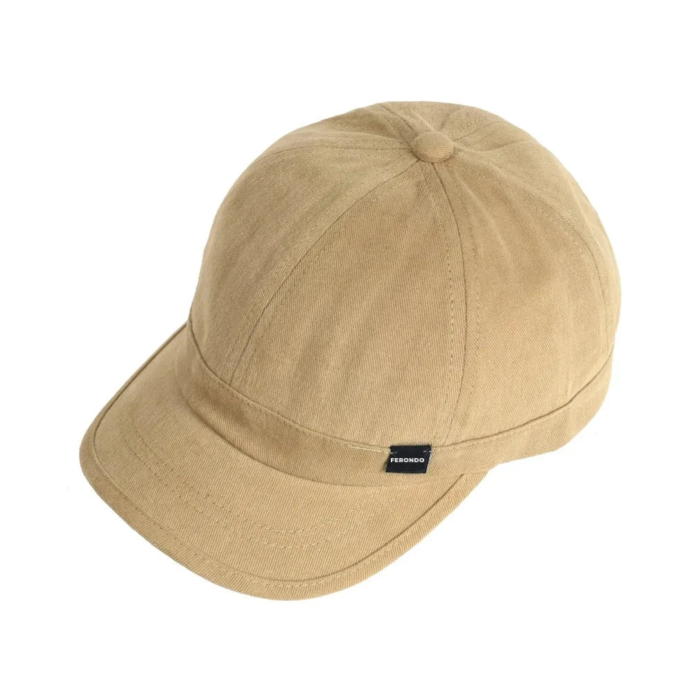 Men's Short Brim Cotton Baseball Cap – view 8