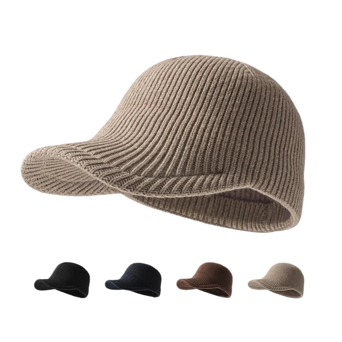 Men's Knitted Baseball Cap – view 2