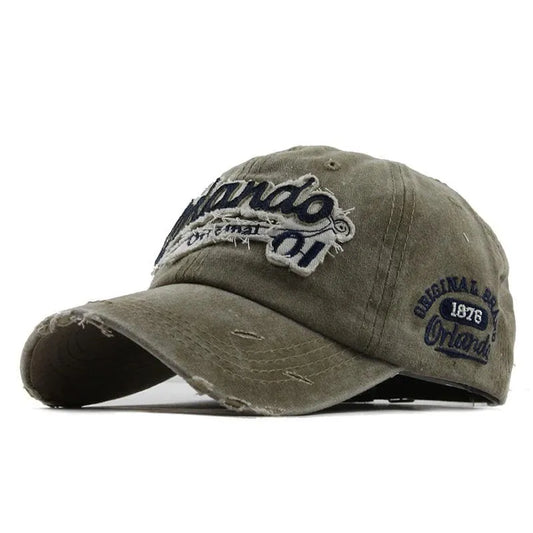 Orlando Men's Vintage Denim Baseball Cap – view 1