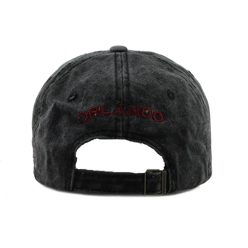 Orlando Men's Vintage Denim Baseball Cap – view 7