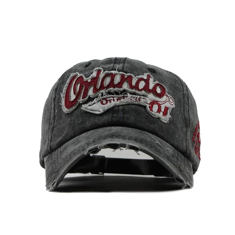 Orlando Men's Vintage Denim Baseball Cap – view 5