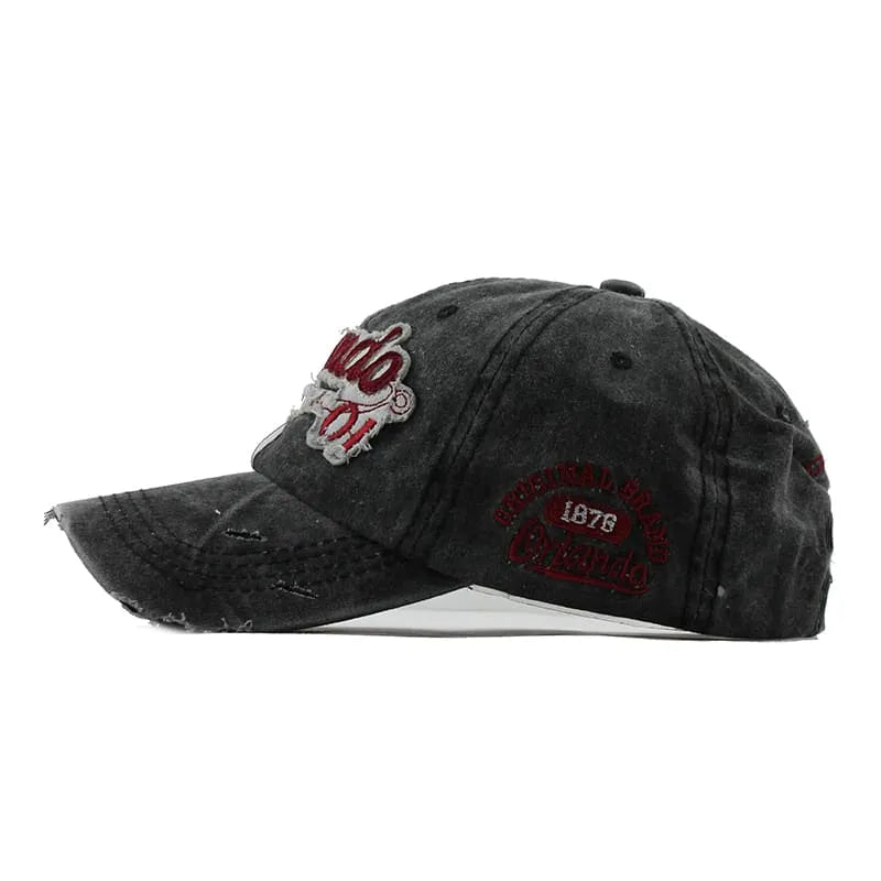 Orlando Men's Vintage Denim Baseball Cap – view 6