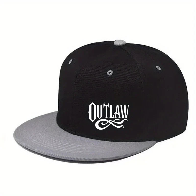 Outlaw Men's Cotton-Acrylic Snapback Baseball Cap – view 10