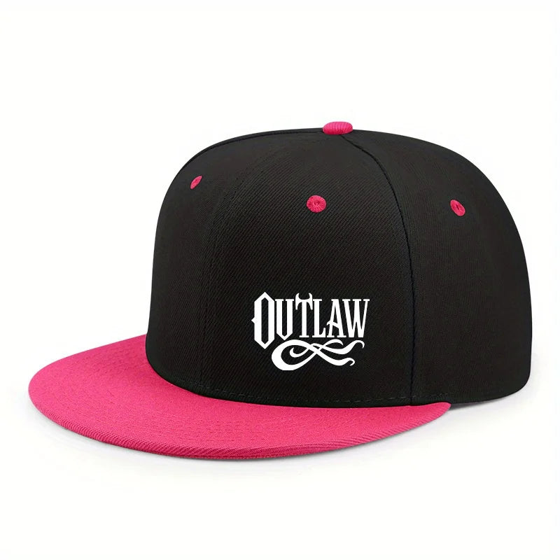Outlaw Men's Cotton-Acrylic Snapback Baseball Cap – view 7