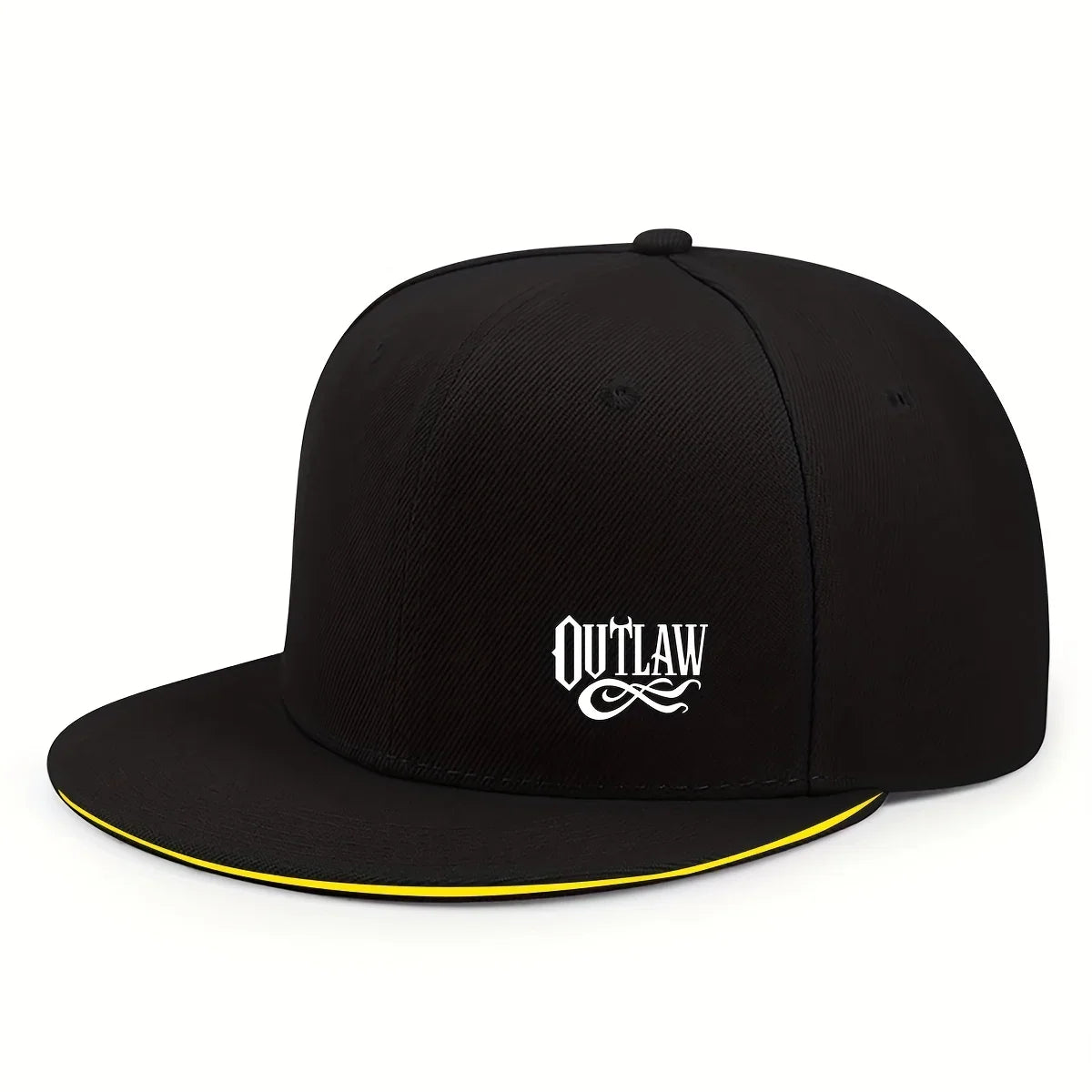 Outlaw Men's Cotton-Acrylic Snapback Baseball Cap – view 13