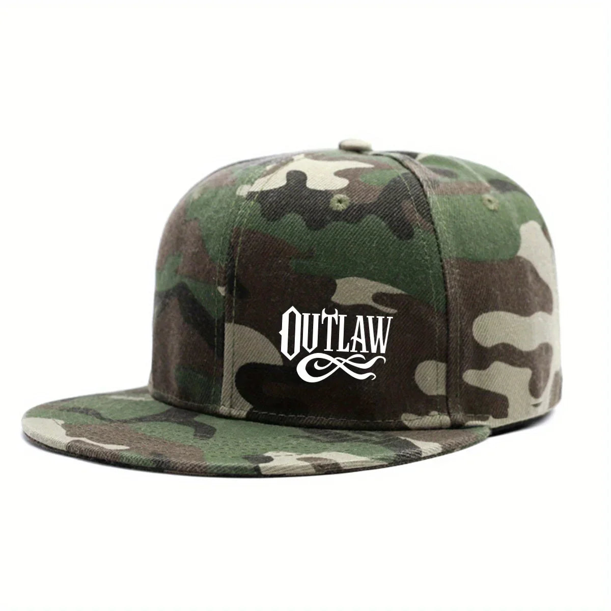 Outlaw Men's Cotton-Acrylic Snapback Baseball Cap – view 14