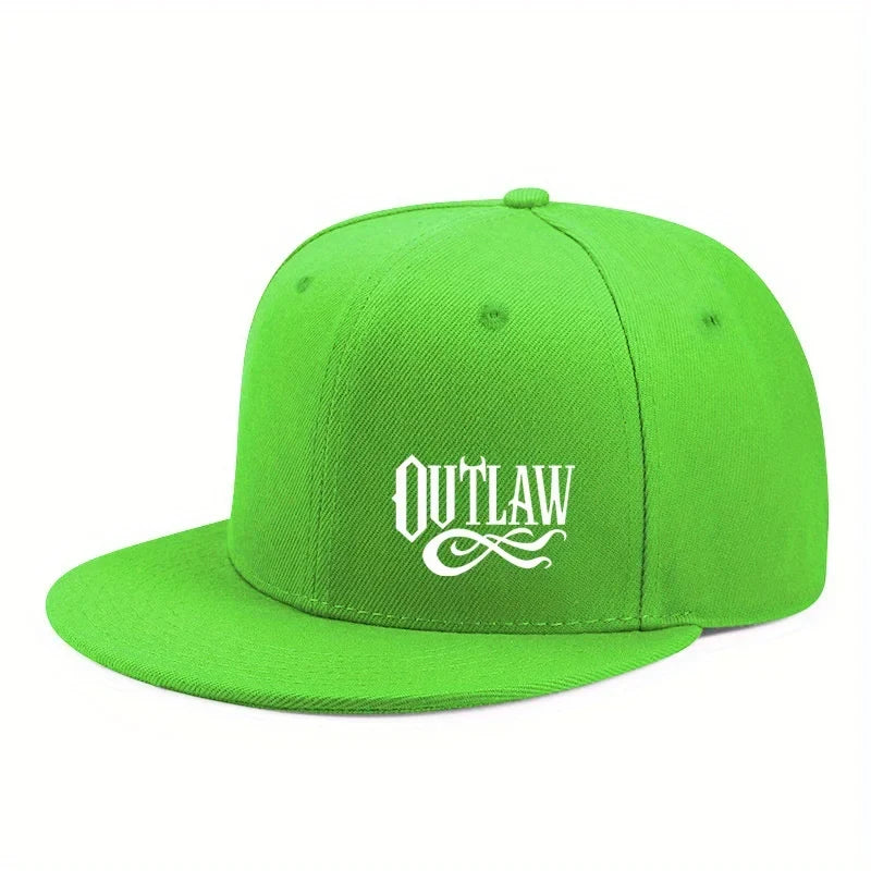 Outlaw Men's Cotton-Acrylic Snapback Baseball Cap – view 3