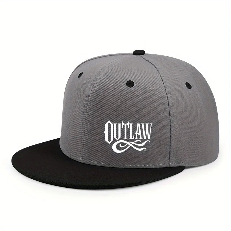 Outlaw Men's Cotton-Acrylic Snapback Baseball Cap – view 12