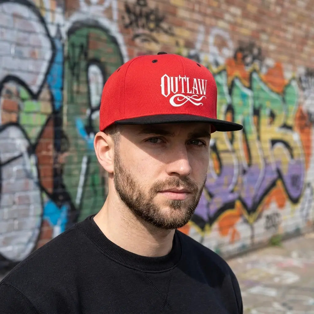 Outlaw Men's Cotton-Acrylic Snapback Baseball Cap – view 31
