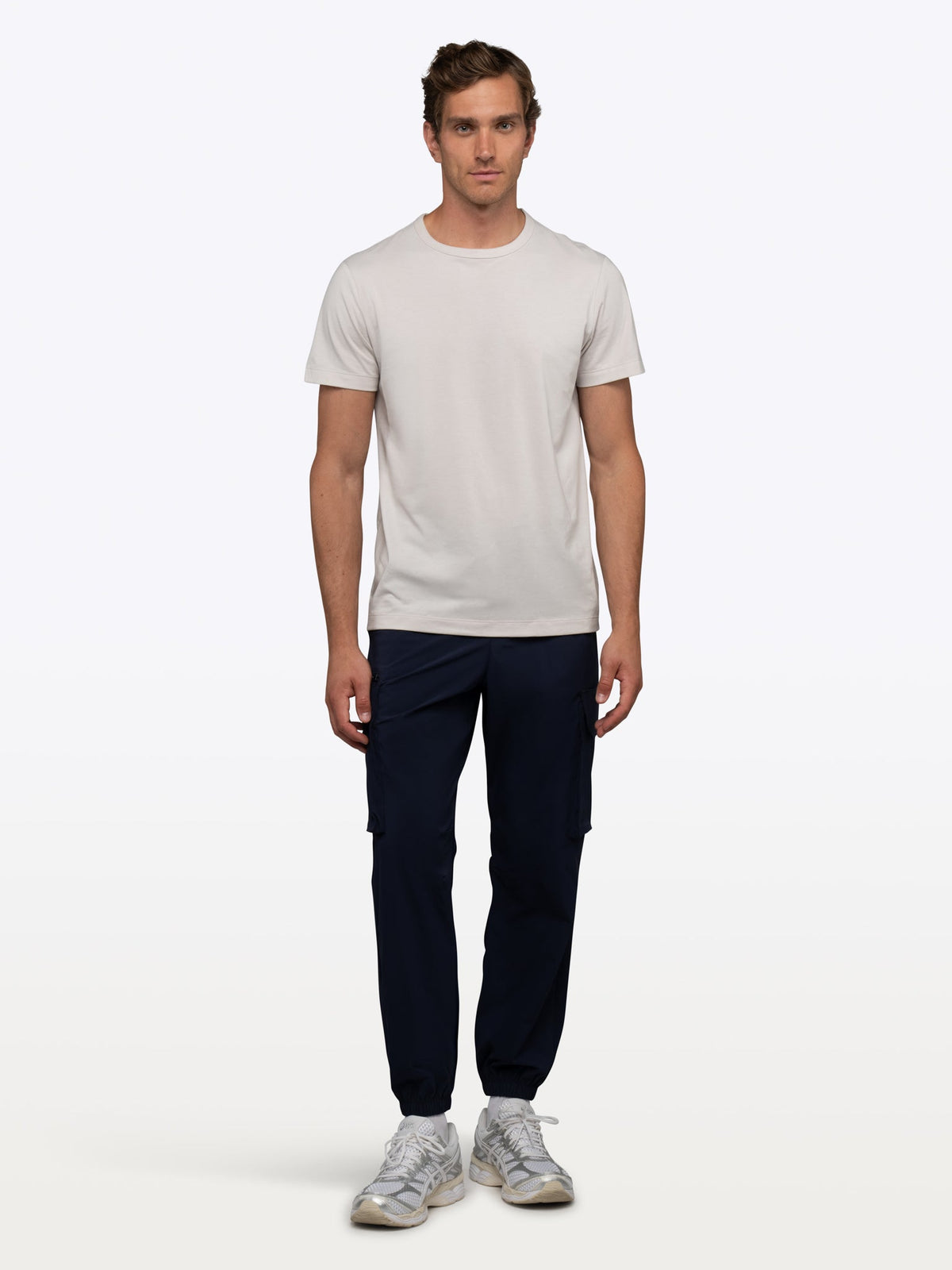 Men's Tech Cargo Joggers in Pacific Blue – view 4