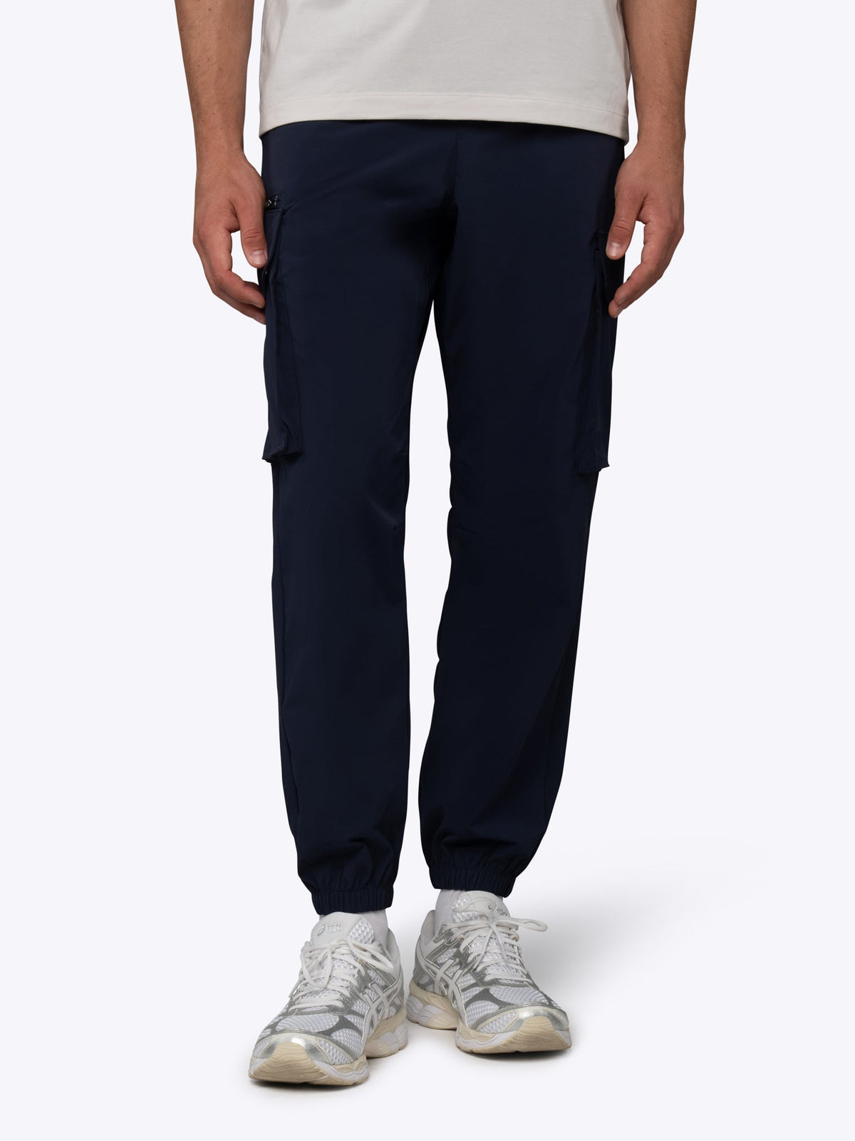 Men's Tech Cargo Joggers in Pacific Blue – view 1