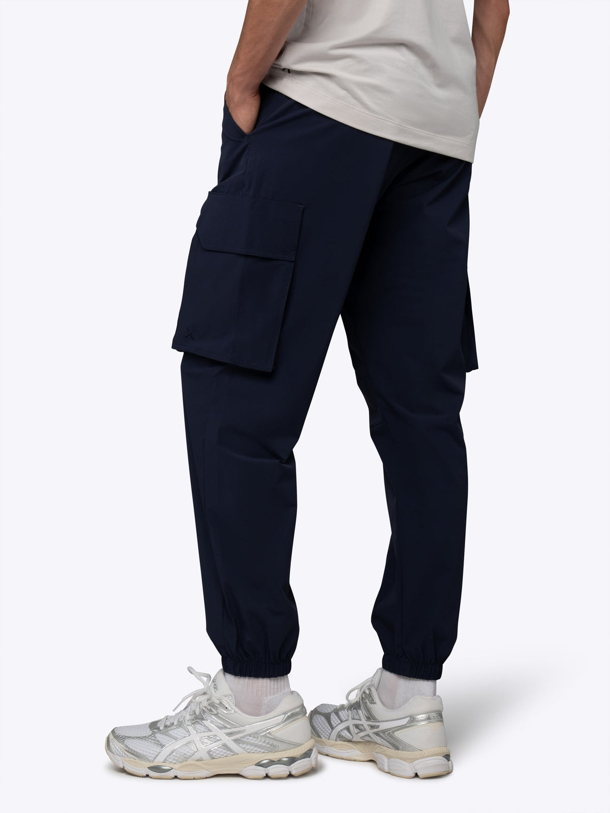 Men's Tech Cargo Joggers in Pacific Blue – view 2