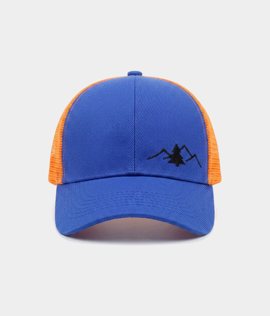 Patchwork Tree Men's Trucker Baseball Cap – view 1