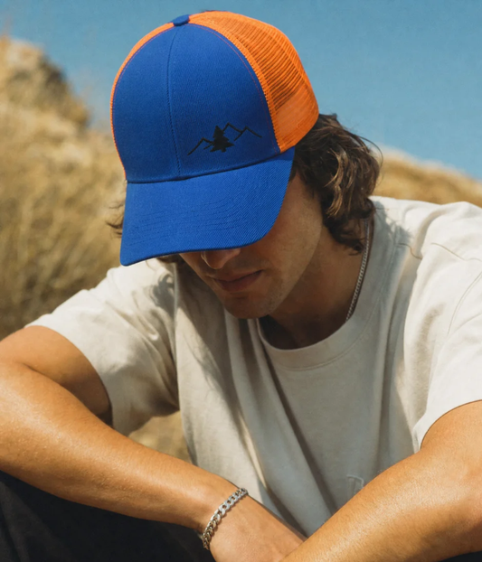 Patchwork Tree Men's Trucker Baseball Cap – view 2