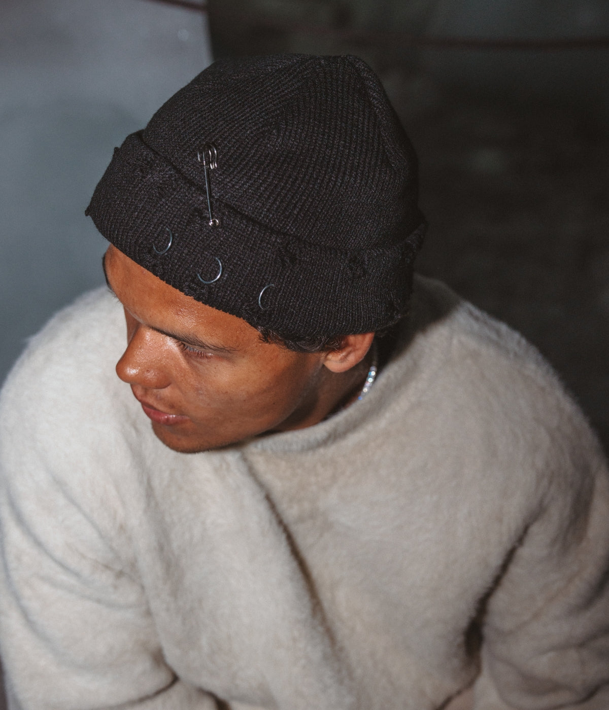 Men's Pierced Fisherman Beanie – view 2