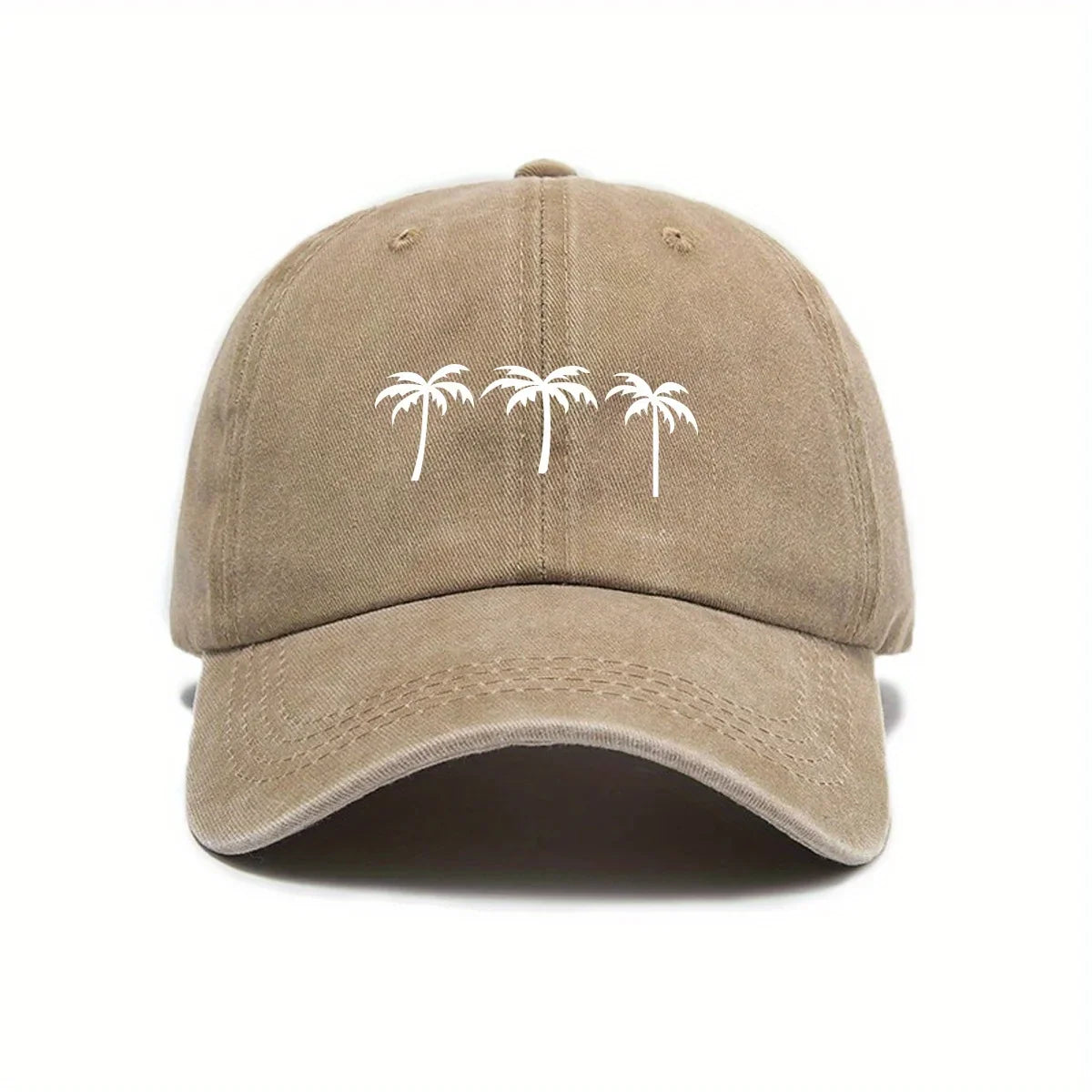 Palm Trees Men's Washed Cotton Blend Baseball Cap – view 10
